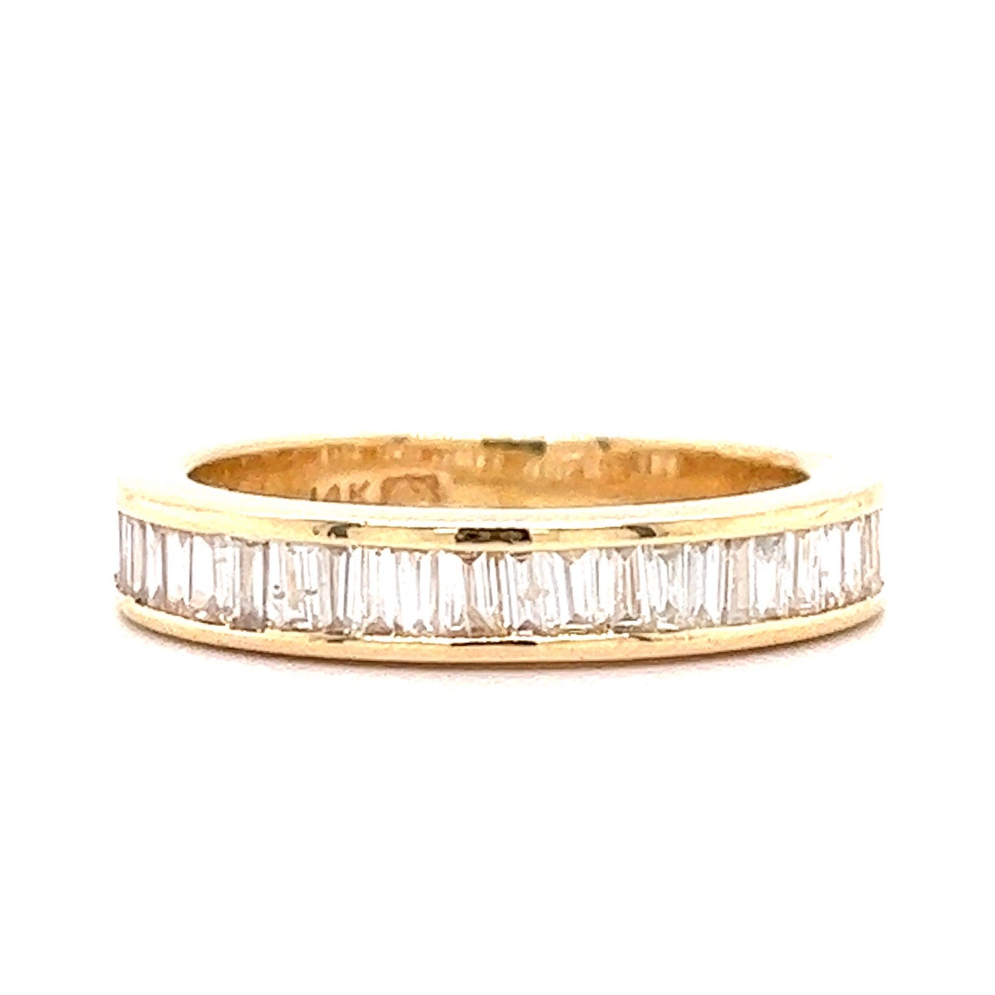 Baguette Almost Eternity Band